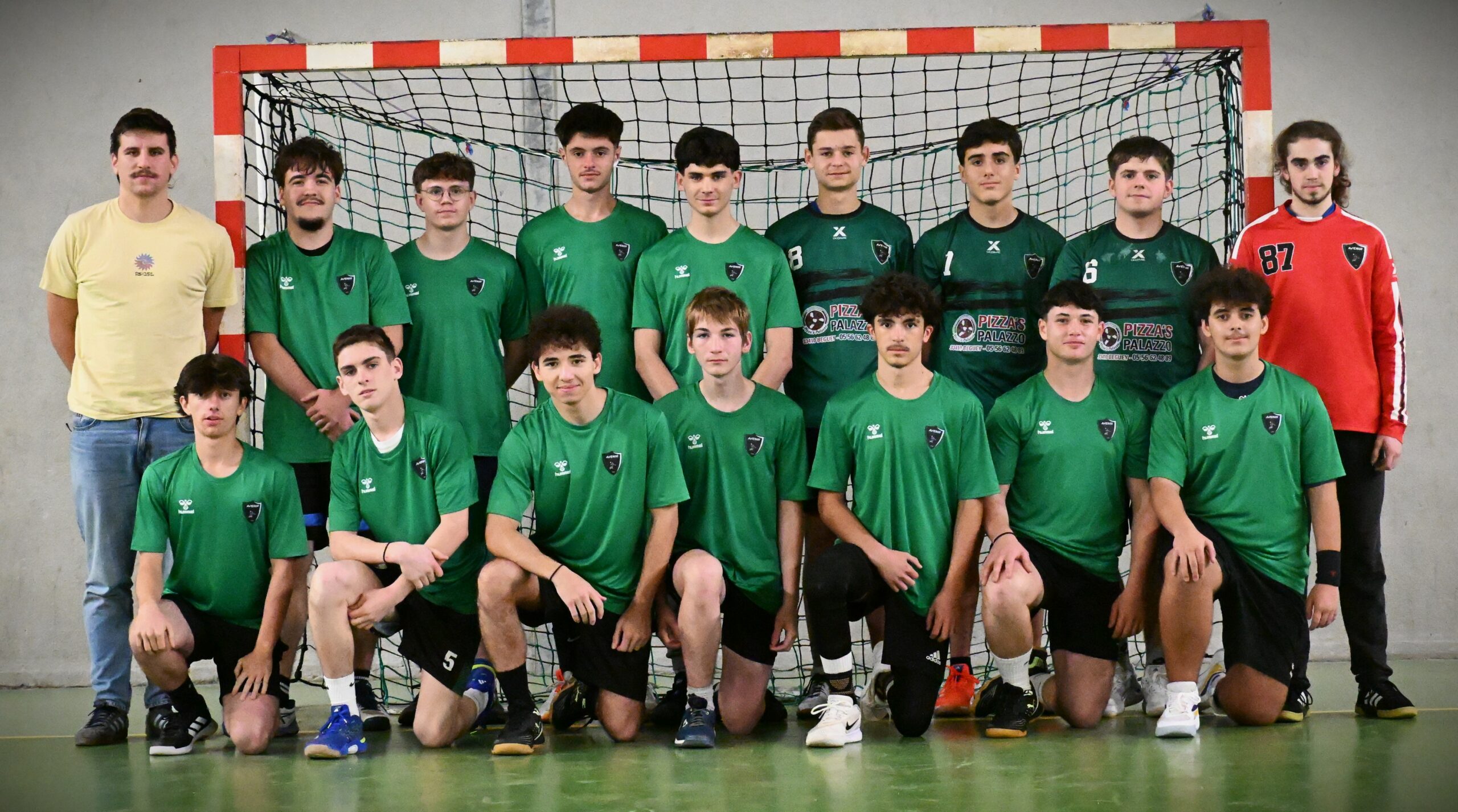 Photo de l’équipe U18 garçons