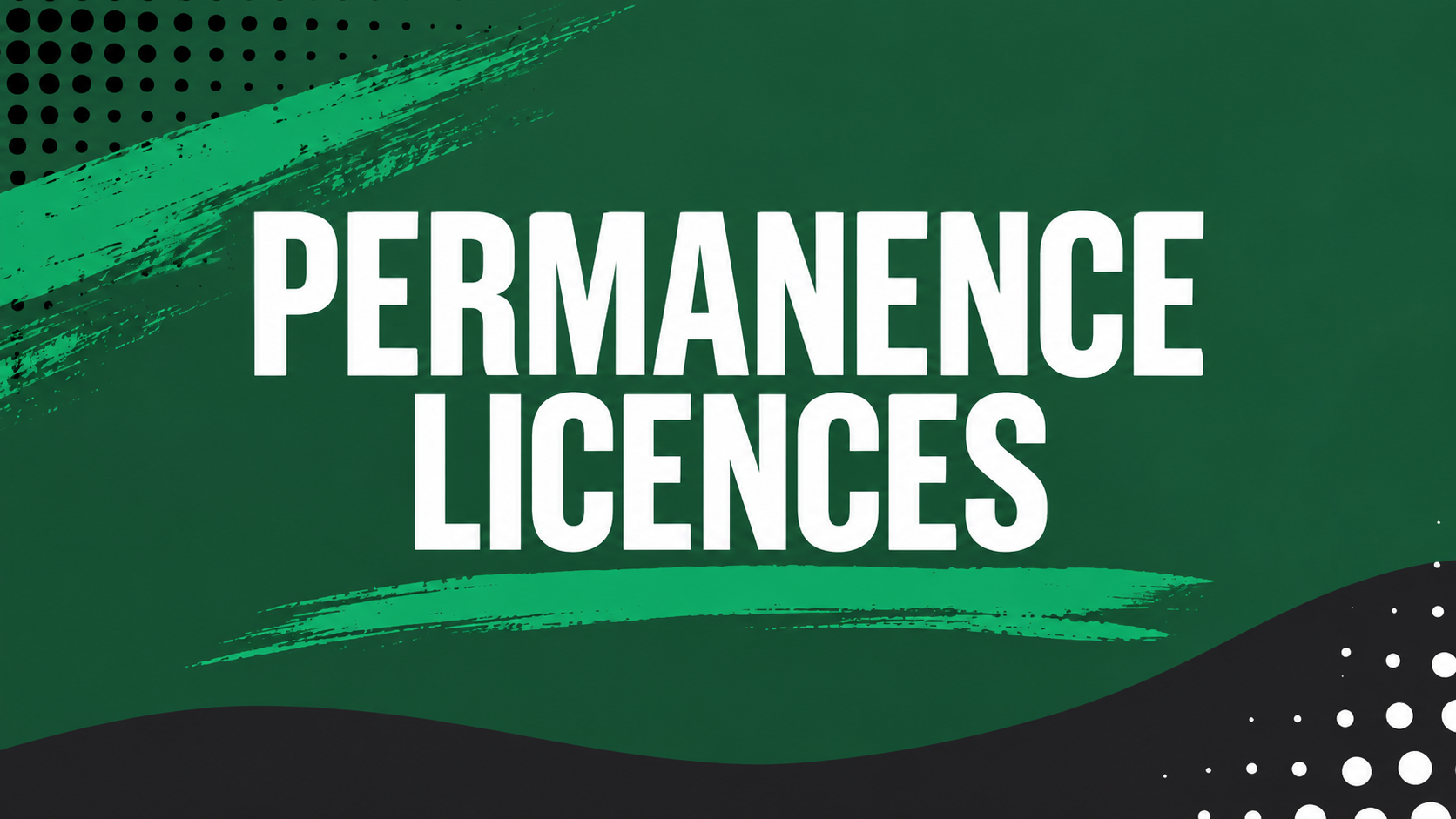 Permanence licences cette semaine
