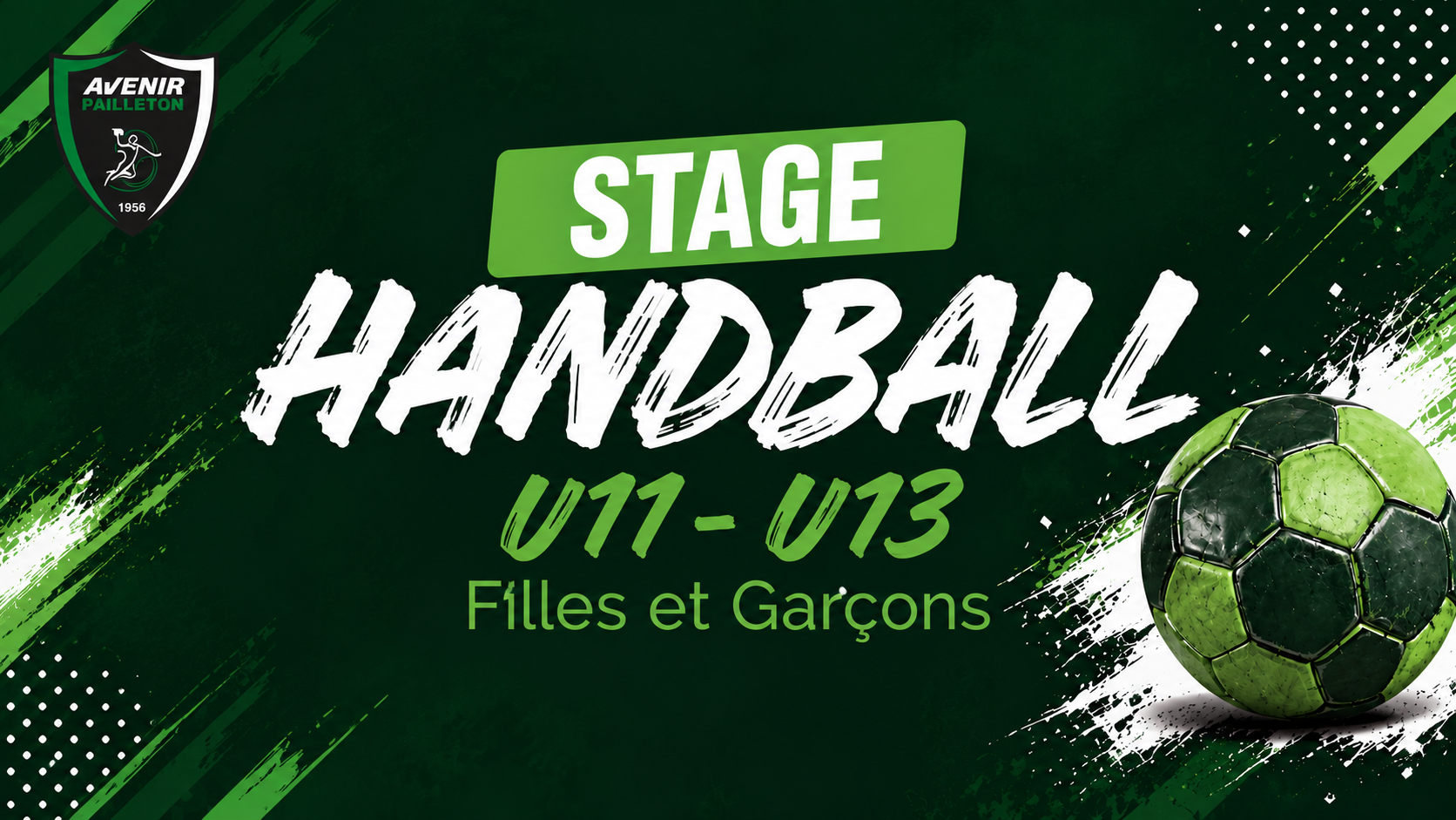 🤾 Stage de handball U11-U13